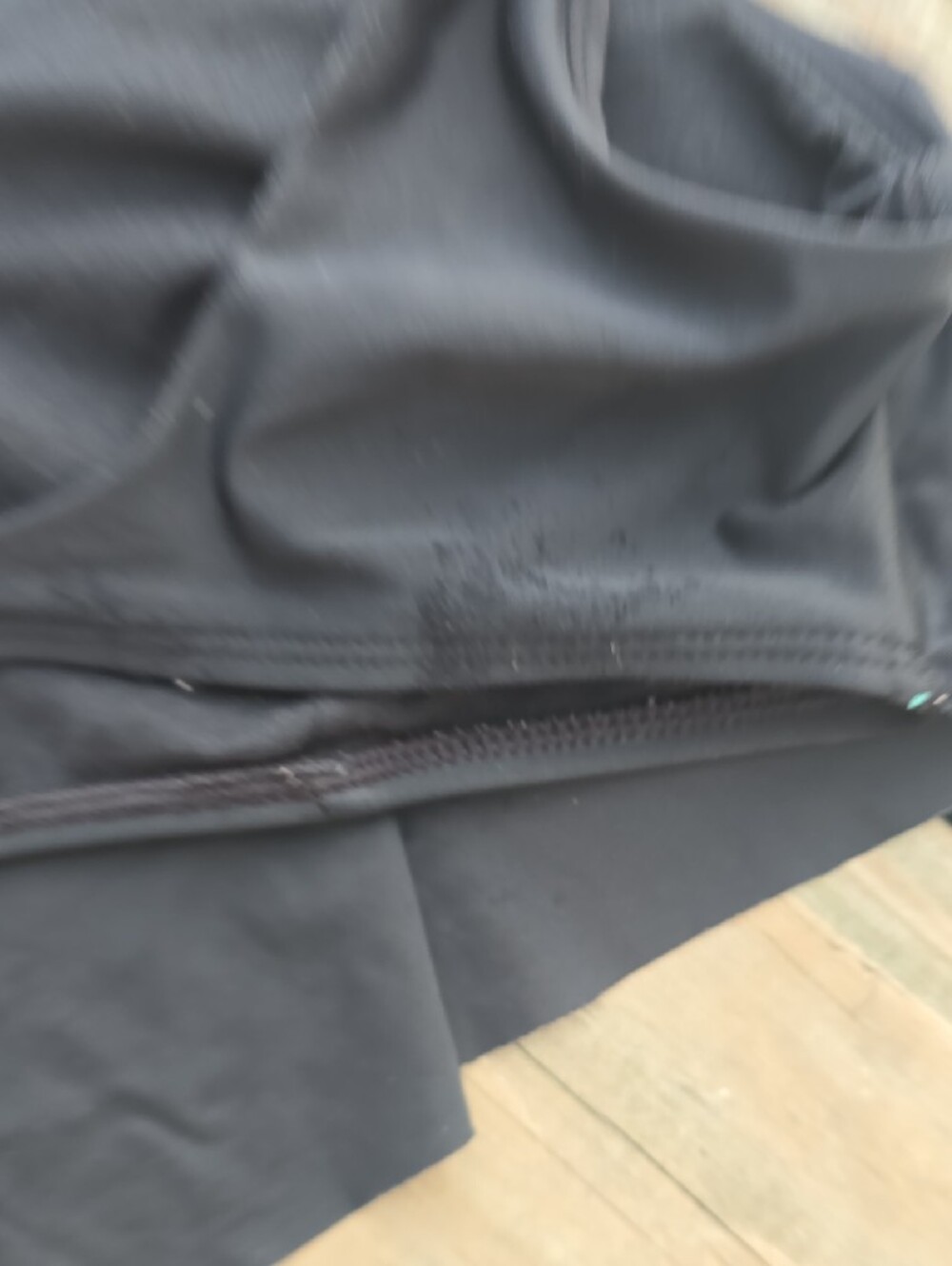 No Boundaries Black Scoop Swim Bikini Top with Eyelet Detail - Picture 3 of 10